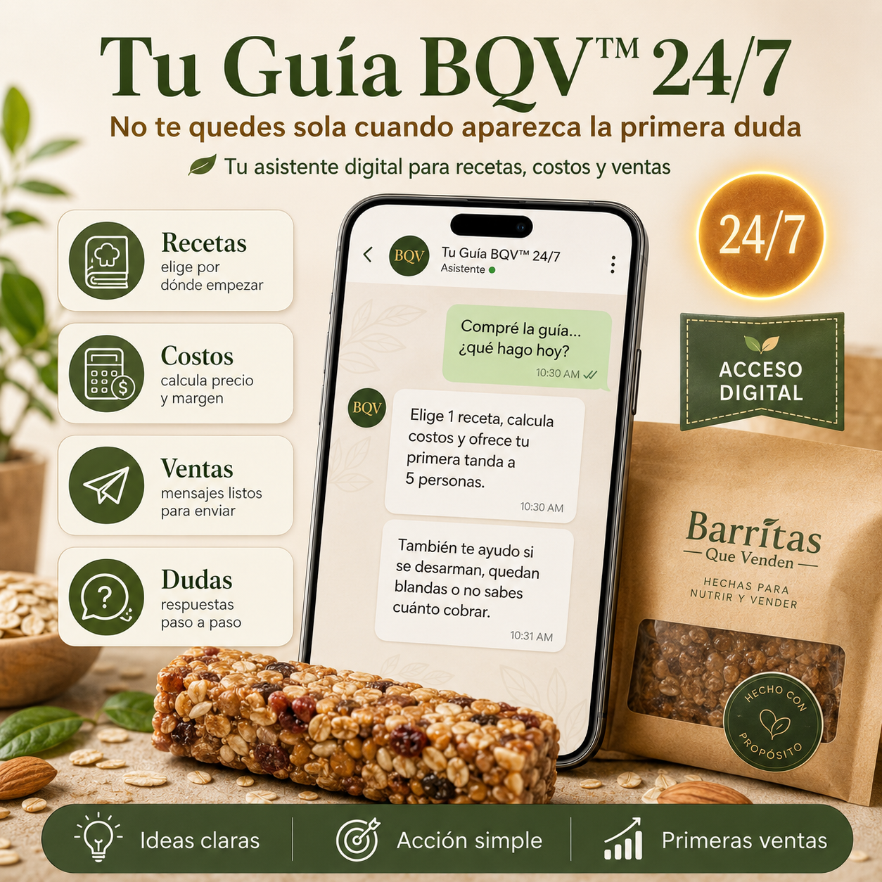 Your 24/7 BQV™ Guide — Smart Assistant for Selling Your Bars