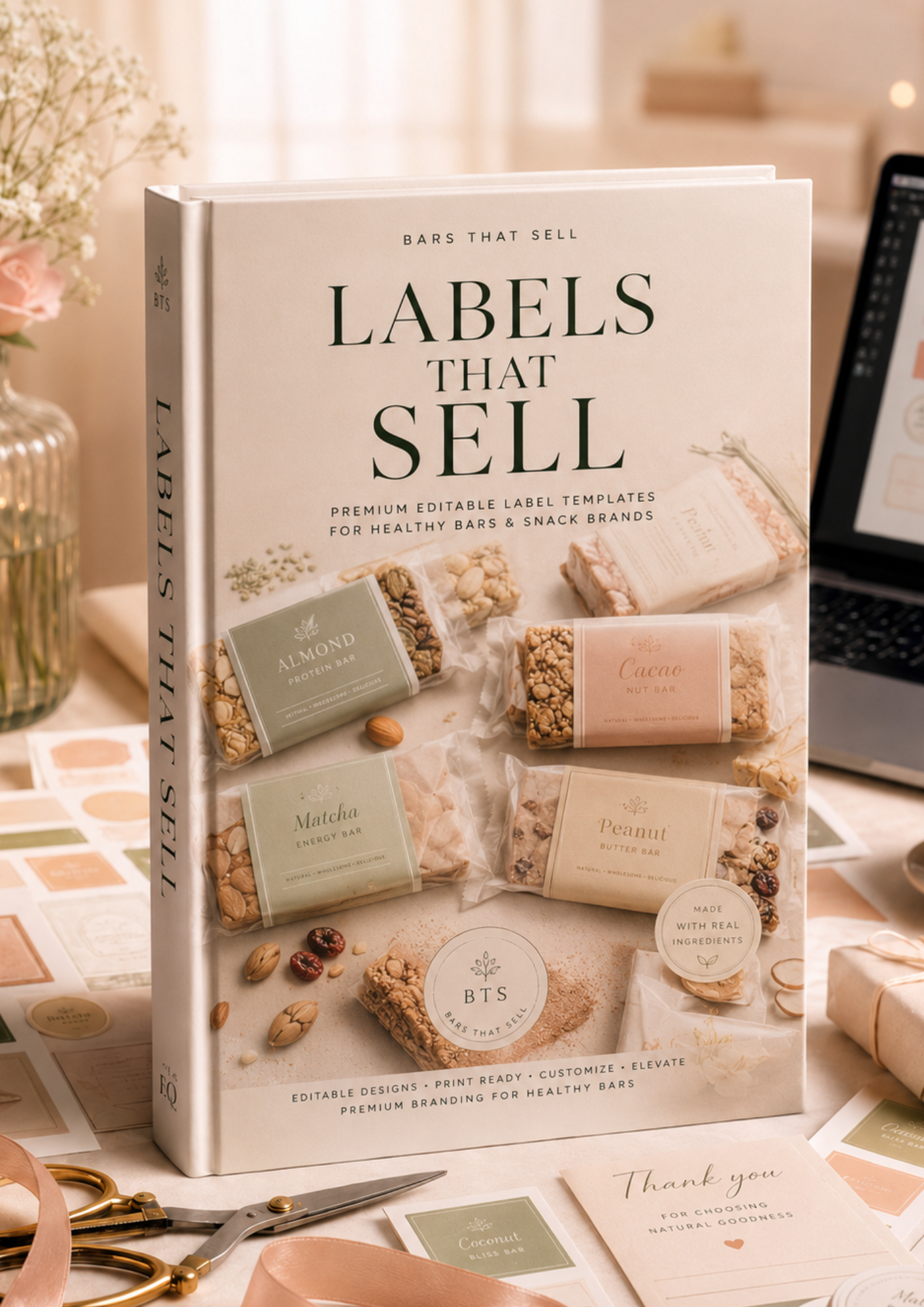 💎 Professional Branding Kit: Make Your Bars Look Premium and Charge More. Guide + 110 Editable Templates.